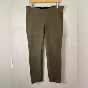 COS Olive Green Side Zip Trouser Pants